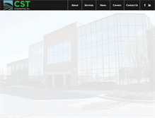 Tablet Screenshot of cstengineers.com